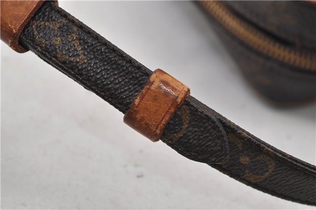 Authentic Louis Vuitton Monogram Danube Shoulder Cross Body Bag M45266 LV 0181E