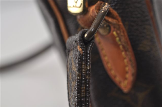 Authentic Louis Vuitton Monogram Danube Shoulder Cross Body Bag M45266 LV 0181E