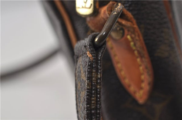 Authentic Louis Vuitton Monogram Danube Shoulder Cross Body Bag M45266 LV 0181E