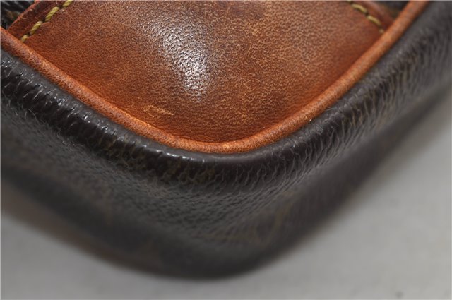 Authentic Louis Vuitton Monogram Danube Shoulder Cross Body Bag M45266 LV 0181E