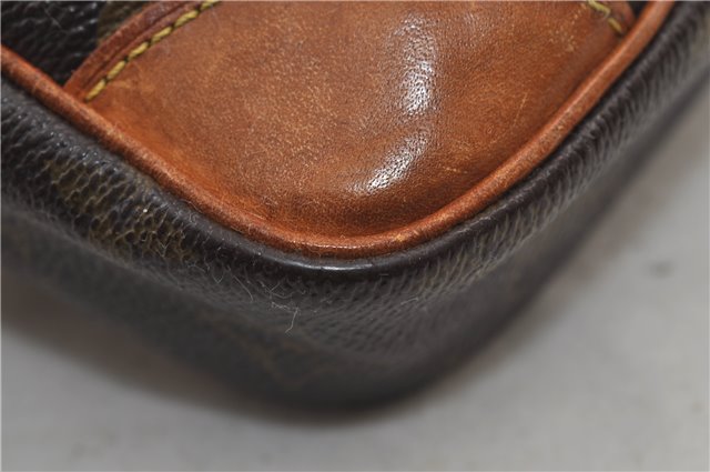 Authentic Louis Vuitton Monogram Danube Shoulder Cross Body Bag M45266 LV 0181E