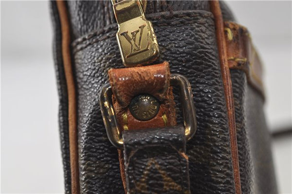 Authentic Louis Vuitton Monogram Danube Shoulder Cross Body Bag M45266 LV 0181E