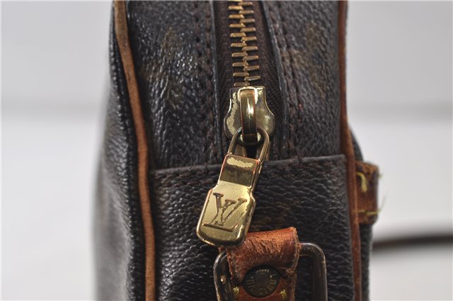 Authentic Louis Vuitton Monogram Danube Shoulder Cross Body Bag M45266 LV 0181E