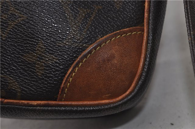 Authentic Louis Vuitton Monogram Danube Shoulder Cross Body Bag M45266 LV 0181E