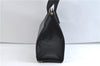 Authentic Salvatore Ferragamo Vara Ribbon Leather 2Way Hand Bag Black SF 0186F