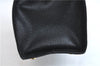 Authentic Salvatore Ferragamo Vara Ribbon Leather 2Way Hand Bag Black SF 0186F