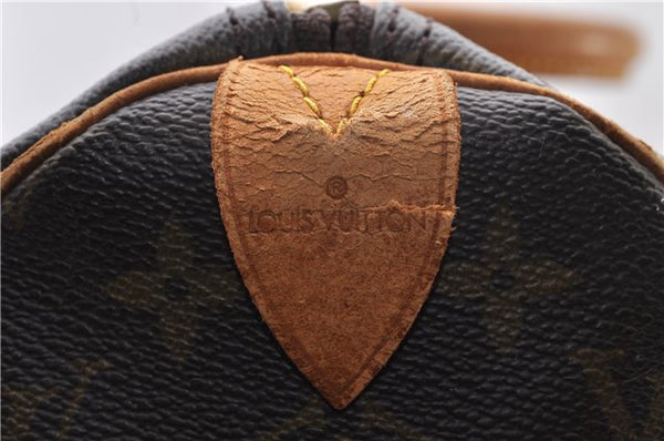 Authentic Louis Vuitton Monogram Keepall 45 Boston Bag M41428 LV 0187D