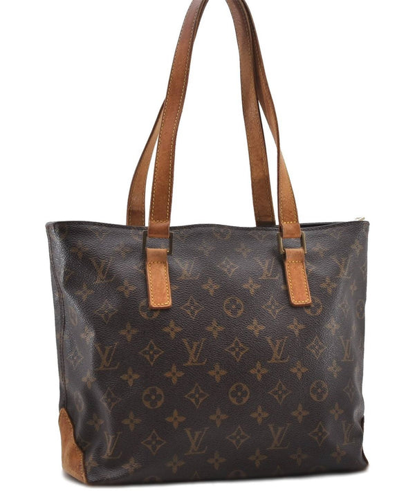 Authentic Louis Vuitton Monogram Cabas Piano Tote Bag M51148 LV 0188D