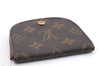 Authentic Louis Vuitton Monogram Porte Monnaie Gousset Coin Case M61970 LV 0191D