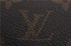 Authentic Louis Vuitton Monogram Porte Monnaie Gousset Coin Case M61970 LV 0191D