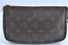 Authentic Louis Vuitton Monogram Pochette Accessoires Pouch M51980 LV 0192B