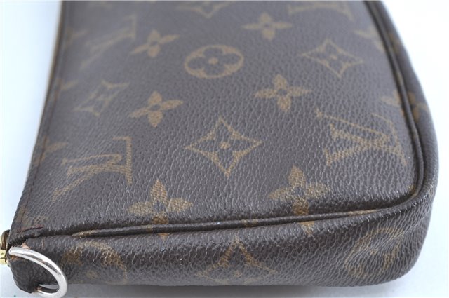 Authentic Louis Vuitton Monogram Pochette Accessoires Pouch M51980 LV 0192B