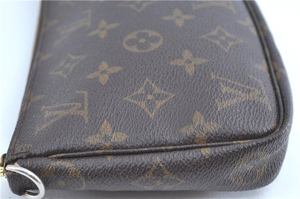 Authentic Louis Vuitton Monogram Pochette Accessoires Pouch M51980 LV 0192B