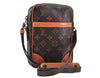 Authentic Louis Vuitton Monogram Danube Shoulder Cross Body Bag M45266 LV 0193E