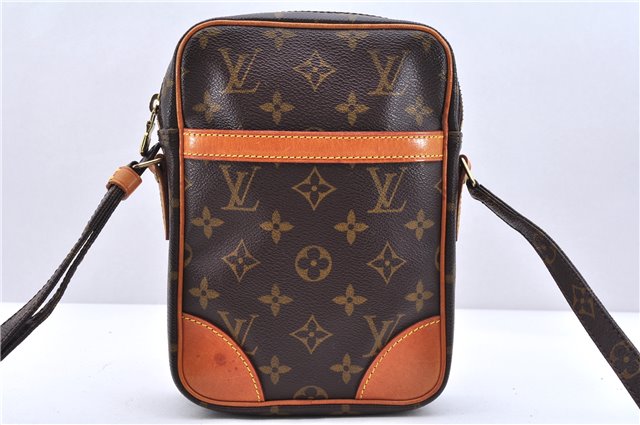 Authentic Louis Vuitton Monogram Danube Shoulder Cross Body Bag M45266 LV 0193E