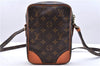 Authentic Louis Vuitton Monogram Danube Shoulder Cross Body Bag M45266 LV 0193E