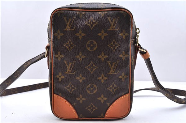 Authentic Louis Vuitton Monogram Danube Shoulder Cross Body Bag M45266 LV 0193E