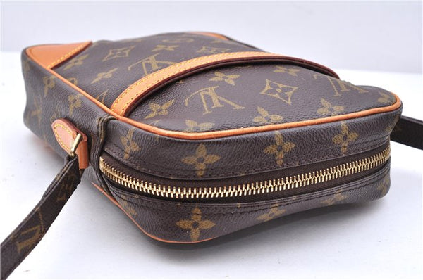 Authentic Louis Vuitton Monogram Danube Shoulder Cross Body Bag M45266 LV 0193E