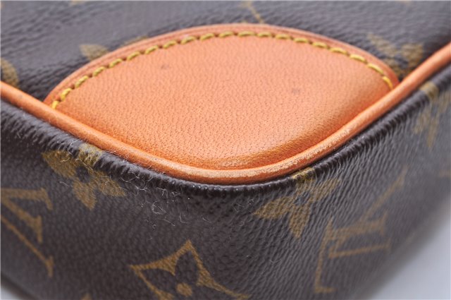 Authentic Louis Vuitton Monogram Danube Shoulder Cross Body Bag M45266 LV 0193E