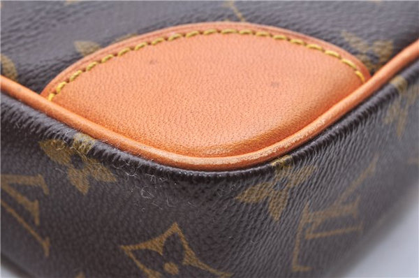 Authentic Louis Vuitton Monogram Danube Shoulder Cross Body Bag M45266 LV 0193E