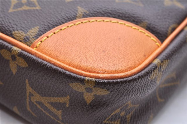 Authentic Louis Vuitton Monogram Danube Shoulder Cross Body Bag M45266 LV 0193E