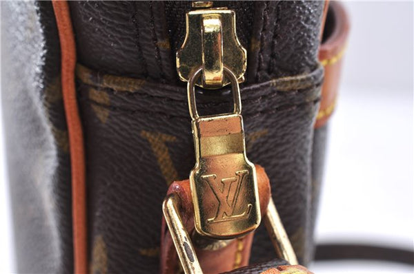 Authentic Louis Vuitton Monogram Danube Shoulder Cross Body Bag M45266 LV 0193E