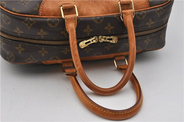 Authentic Louis Vuitton Monogram Deauville Hand Bag Purse M47270 LV 0195F