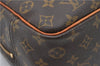Authentic Louis Vuitton Monogram Deauville Hand Bag Purse M47270 LV 0195F