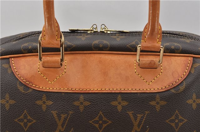 Authentic Louis Vuitton Monogram Deauville Hand Bag Purse M47270 LV 0195F
