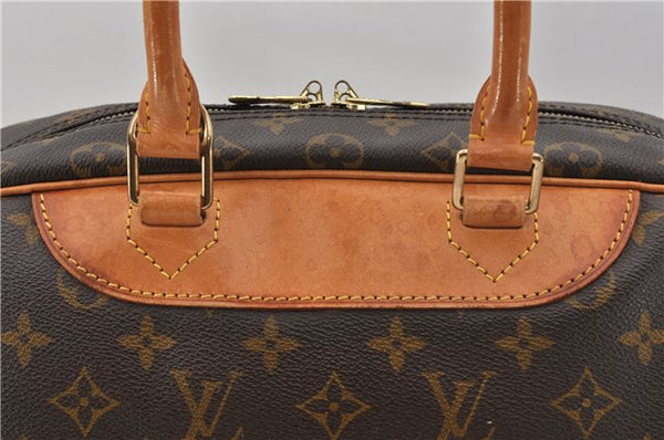 Authentic Louis Vuitton Monogram Deauville Hand Bag Purse M47270 LV 0195F
