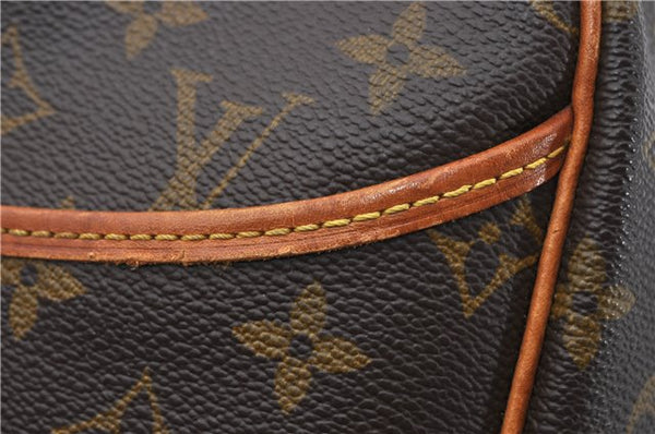 Authentic Louis Vuitton Monogram Deauville Hand Bag Purse M47270 LV 0195F
