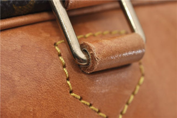 Authentic Louis Vuitton Monogram Deauville Hand Bag Purse M47270 LV 0195F