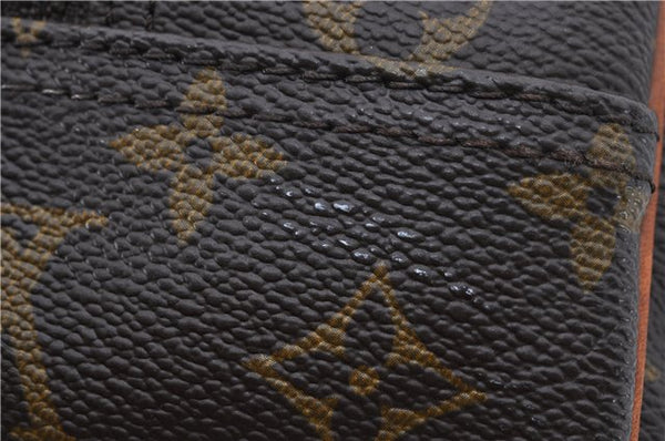 Authentic Louis Vuitton Monogram Deauville Hand Bag Purse M47270 LV 0195F