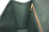 Authentic Louis Vuitton Taiga Selenga Clutch Hand Bag Green M30784 LV 0196G