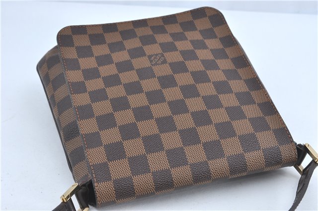 Auth Louis Vuitton Damier Musette Salsa Long Shoulder Cross Bag N51300 LV 0197C