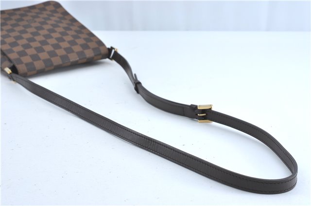 Auth Louis Vuitton Damier Musette Salsa Long Shoulder Cross Bag N51300 LV 0197C