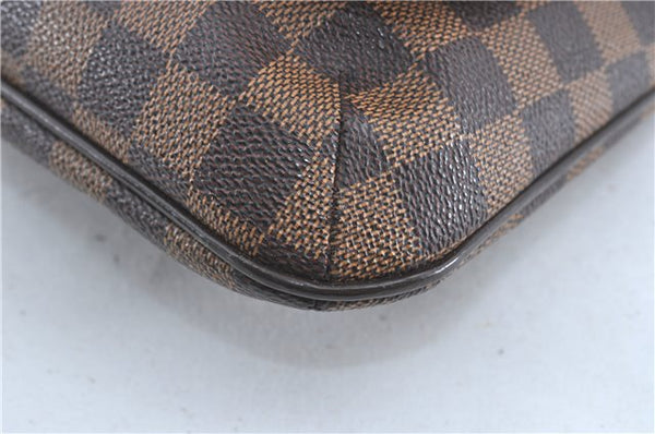 Auth Louis Vuitton Damier Musette Salsa Long Shoulder Cross Bag N51300 LV 0197C