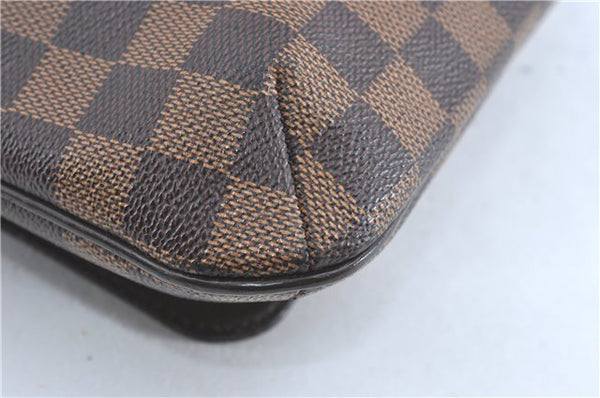 Auth Louis Vuitton Damier Musette Salsa Long Shoulder Cross Bag N51300 LV 0197C