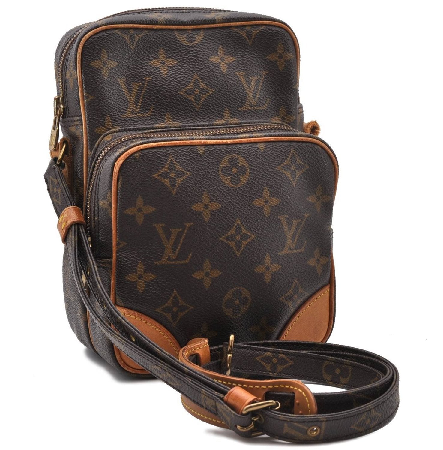 Auth Louis Vuitton Monogram Amazone Shoulder Cross Body Bag M45236 LV Junk 0197D