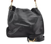 Authentic GUCCI Vintage Bamboo 2Way Shoulder Tote Bag Leather Black Junk 0198I