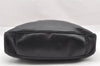 Authentic GUCCI Vintage Bamboo 2Way Shoulder Tote Bag Leather Black Junk 0198I