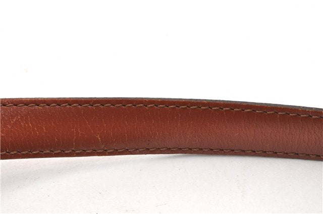 Authentic Louis Vuitton Epi Saint Cloud GM Shoulder Bag Brown LV 0200G