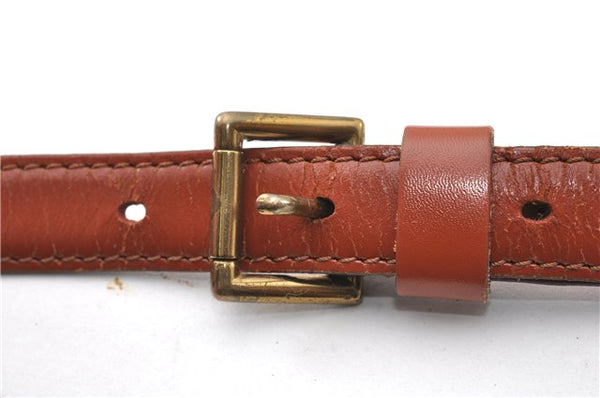 Authentic Louis Vuitton Epi Saint Cloud GM Shoulder Bag Brown LV 0200G