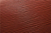 Authentic Louis Vuitton Epi Saint Cloud GM Shoulder Bag Brown LV 0200G