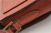 Authentic Louis Vuitton Epi Saint Cloud GM Shoulder Bag Brown LV 0200G