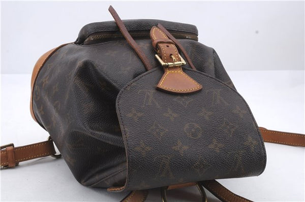 Authentic Louis Vuitton Monogram Montsouris MM Backpack M51136 LV 0201D