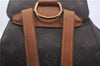 Authentic Louis Vuitton Monogram Montsouris MM Backpack M51136 LV 0201D