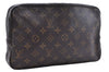 Auth Louis Vuitton Monogram Trousse Toilette 28 Clutch Bag M47522 LV Junk 0201E
