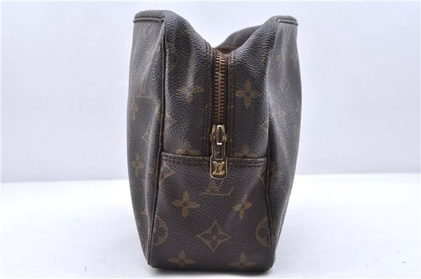 Auth Louis Vuitton Monogram Trousse Toilette 28 Clutch Bag M47522 LV Junk 0201E