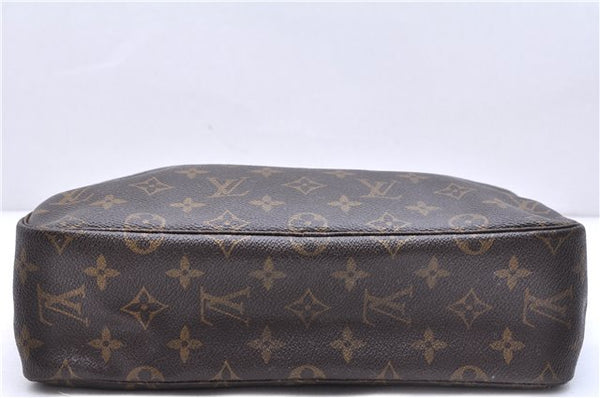 Auth Louis Vuitton Monogram Trousse Toilette 28 Clutch Bag M47522 LV Junk 0201E